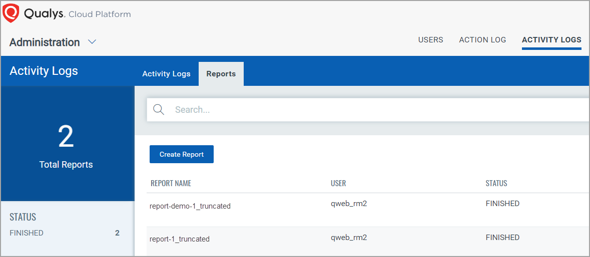 Report Name Apeended with Truncated Word.